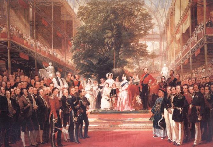 Henry Courtnay Selous The Opening Ceremony of the Great Exhibition,I May 1851